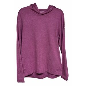 Holderness & Bourne The Stowe Pullover Heathered Vintage Claret Men's Size Med